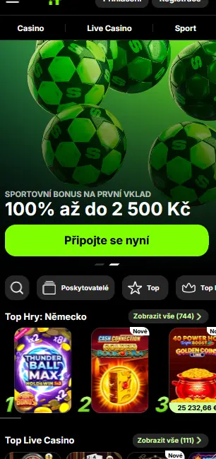Spinit Kasino mobilní verze – hraní slotů a live kasina na smartphonu